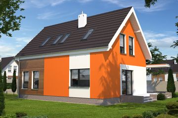  Projekt domu Hawr LMP288 (WRB1490) - projekt domu parterowego z poddaszem - Zdjęcie 4