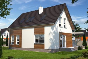  Projekt domu Hawr LMP288 (WRB1490) - projekt domu parterowego z poddaszem - Zdjęcie 6