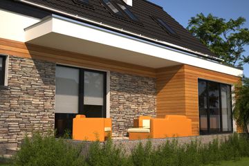  Projekt domu Santana LMP289 (WRB1491) - projekt domu parterowego z poddaszem - Zdjęcie 3