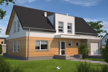  Projekt domu Santana LMP289 (WRB1491) - projekt domu parterowego z poddaszem - Zdjęcie 4