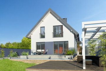  Projekt domu Sydney LMP344 (WRB1551) - projekt domu parterowego z poddaszem - Zdjęcie 7