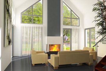  Projekt domu Sorrento DCP191 (WOB1017) - projekt domu parterowego z poddaszem - Zdjęcie 4