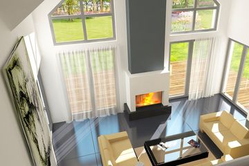  Projekt domu Sorrento DCP191 (WOB1017) - projekt domu parterowego z poddaszem - Zdjęcie 6