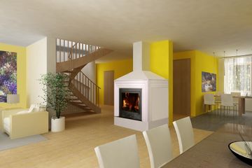  Projekt domu Paryż LMP113 (WRB1170) - projekt domu parterowego z poddaszem - Zdjęcie 15