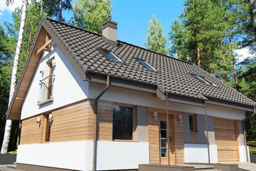  Projekt domu Rusałka N (BSB1106) - projekt domu parterowego z poddaszem - Zdjęcie 3