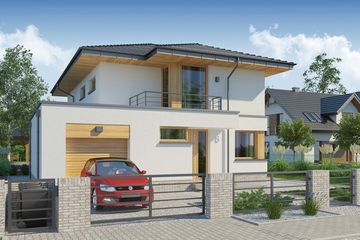  Projekt domu Demeter PS (WRW1245) - projekt domu z pełnym piętrem - Zdjęcie 3