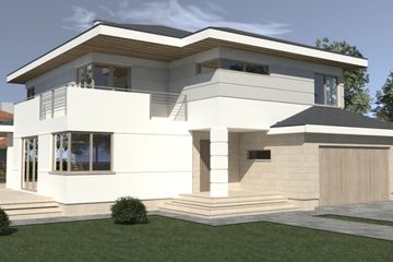  Projekt domu DN 021h z podpiwniczeniem (WAM1205) - projekt domu z pełnym piętrem - Zdjęcie 1