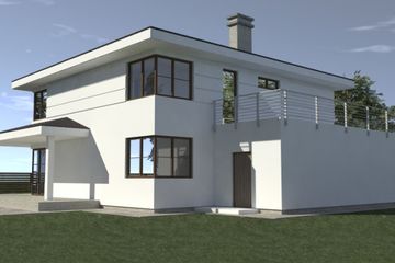  Projekt domu DN 050b (WAM1206) - projekt domu z pełnym piętrem - Zdjęcie 2