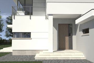  Projekt domu DN 055 (WAM1207) - projekt domu z pełnym piętrem - Zdjęcie 3