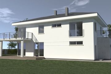  Projekt domu DN 060 (WAM1208) - projekt domu z pełnym piętrem - Zdjęcie 2