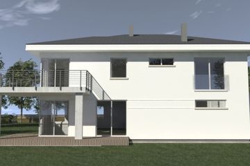  Projekt domu DN 060 (WAM1208) - projekt domu z pełnym piętrem - Zdjęcie 3