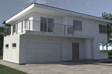  Projekt domu DN 060 (WAM1208) - projekt domu z pełnym piętrem - Zdjęcie 9