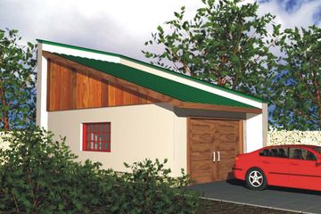  Projekt garażu BR 144 (KRG1150) - projekt garażu parterowego - Zdjęcie 1
