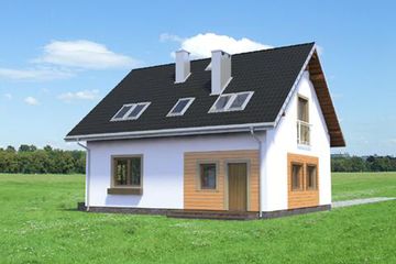  Projekt domu Tola 2.0 (KRD2514) - projekt domu parterowego z poddaszem - Zdjęcie 4