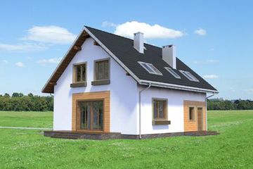  Projekt domu Tola 2.0 (KRD2514) - projekt domu parterowego z poddaszem - Zdjęcie 5