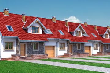  Projekt domu Zoja Rex Duo - murowana - beton komórkowy (KRD2045) - projekt domu parterowego z poddaszem - Zdjęcie 3