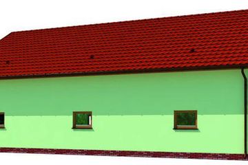  Projekt garażu G229C (SLN2382) - projekt garażu parterowego - Zdjęcie 3