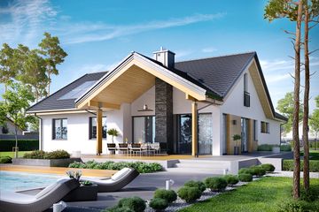  Projekt domu Simon G2 (WRC2596) - projekt domu parterowego - Zdjęcie 3