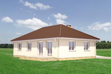  Projekt domu Cetyniec Beta (KRD2167) - projekt domu parterowego - Zdjęcie 5