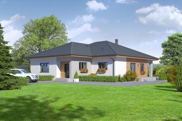  Projekt domu Ardenowo usługi (KRP1778) - projekt domu parterowego - Zdjęcie 1