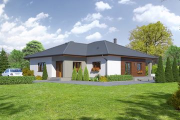  Projekt domu Ardenowo+senior (KRP1779) - projekt domu parterowego - Zdjęcie 1