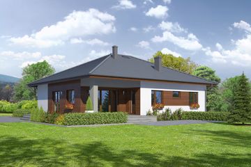  Projekt domu Ardenowo+senior (KRP1779) - projekt domu parterowego - Zdjęcie 2