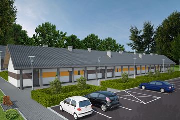  Projekt socjalny BSC6 budynek socjalny (SLN2374) - projekt socjalny parterowego - Zdjęcie 1