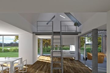  Projekt domu Y39 (WAF1024) - projekt domu parterowego z poddaszem - Zdjęcie 10