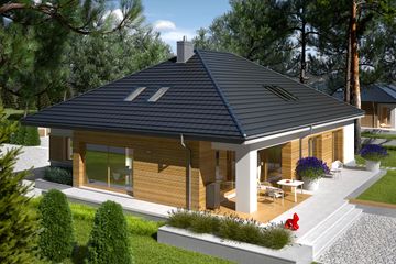  Projekt domu Marcel III G2 (WRC2599) - projekt domu parterowego - Zdjęcie 3