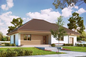  Projekt domu Aurelia (BSA2071) - projekt domu parterowego - Zdjęcie 1