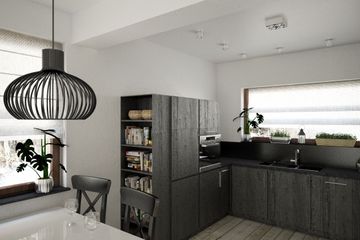  Projekt domu Lamia 2 szkielet drewniany (SLN2369) - projekt domu parterowego z poddaszem - Zdjęcie 6