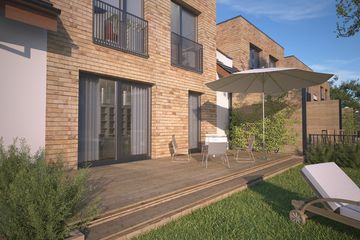 Projekt domu Bradfield DCS25 - parterowy z poddaszem dom o powierzchni 143,62 m², dach dwuspadowy - ujęcie 2