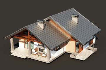  Projekt domu Maja (BSB1083) - projekt domu parterowego - Zdjęcie 5