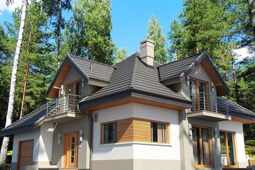  Projekt domu Opałek II N (BSB1077) - projekt domu parterowego z poddaszem - Zdjęcie 3