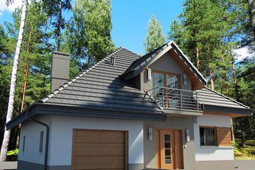  Projekt domu Opałek II N (BSB1077) - projekt domu parterowego z poddaszem - Zdjęcie 4