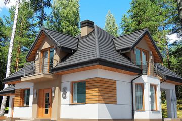  Projekt domu Śnieżka N (BSB1088) - projekt domu parterowego z poddaszem - Zdjęcie 3