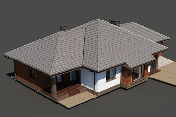  Projekt domu Sułtan N 2G (BSB1101) - projekt domu parterowego z poddaszem - Zdjęcie 5