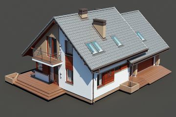  Projekt domu Tomcio 2G (BSB1098) - projekt domu parterowego z poddaszem - Zdjęcie 5