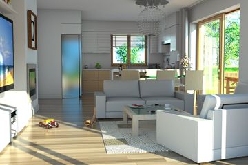  Projekt domu Atos wersja A paliwo stałe (WRD2408) - projekt domu parterowego z poddaszem - Zdjęcie 4