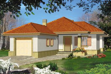  Projekt domu Ceti I (WRH1164) - projekt domu parterowego - Zdjęcie 3