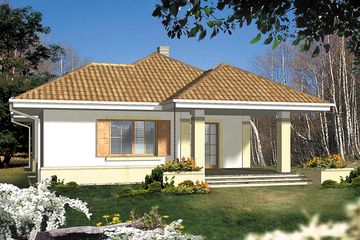  Projekt domu Ceti I (WRH1164) - projekt domu parterowego - Zdjęcie 4