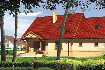  Projekt domu Foton II 2lok (WRH1184) - projekt domu parterowego z poddaszem - Zdjęcie 2