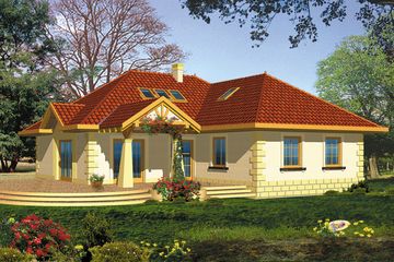  Projekt domu Lira II Plus (WRH1126) - projekt domu parterowego - Zdjęcie 3