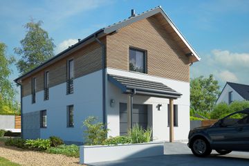  Projekt domu Brunico LMP345 (WRB1557) - projekt domu z pełnym piętrem - Zdjęcie 3