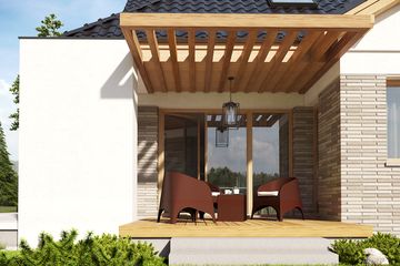  Projekt domu Amira G1 (WRC2606) - projekt domu parterowego z poddaszem - Zdjęcie 5