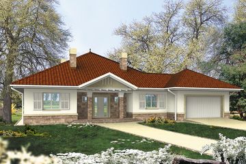  Projekt domu Solar II (WRH1183) - projekt domu parterowego - Zdjęcie 2