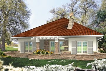  Projekt domu Solar II (WRH1183) - projekt domu parterowego - Zdjęcie 4