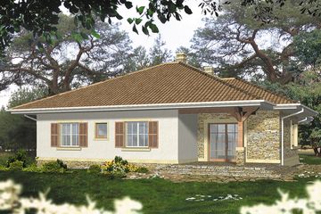  Projekt domu Argo (WRH1162) - projekt domu parterowego - Zdjęcie 4