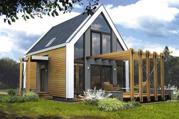  Projekt domu Delta (WRH1175) - projekt domu parterowego z poddaszem - Zdjęcie 5