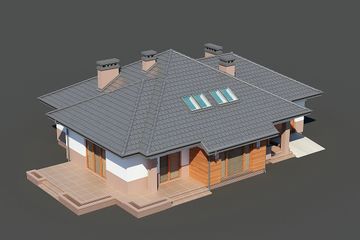  Projekt domu Szeherezada N (BSB1112) - projekt domu parterowego z poddaszem - Zdjęcie 5